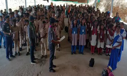 சாரண-சாரணிய மாணவர்களுக்கு பயிற்சி முகாம்