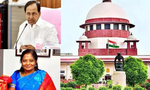 மசோதாக்களுக்கு ஒப்புதல் அளிக்காத விவகாரம்: கவர்னர் தமிழிசைக்கு எதிராக தெலுங்கானா அரசு வழக்கு