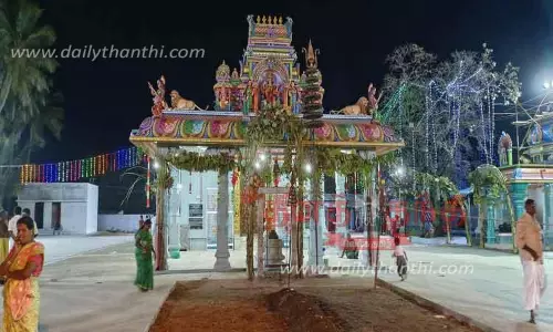 அறச்சலூர்பொன் அறச்சாலை அம்மன் கோவில் கும்பாபிஷேகம்;இன்று நடக்கிறது