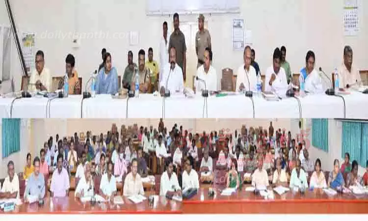 வளர்ச்சி பணிகள் குறித்து அமைச்சர் ஆய்வு