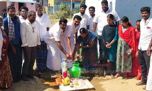 ரூ.53¾ லட்சத்தில் குடிநீர் இணைப்பு திட்டம் ரூ.53¾ லட்சத்தில் குடிநீர் இணைப்பு திட்டம்