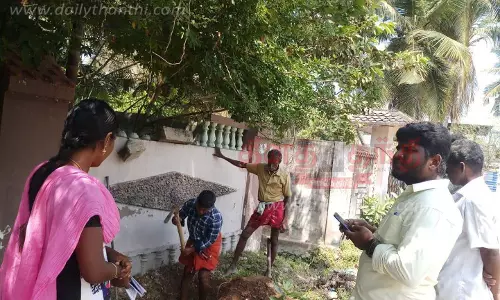 வரி செலுத்தாத வீடுகளின் குடிநீர் இணைப்பு துண்டிப்பு