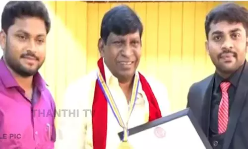 நடிகர் வடிவேலு உள்ளிட்ட பிரபலங்களுக்கு போலி டாக்டர் பட்டம் தந்த ஹரிஸ் உள்பட இருவர் கைது