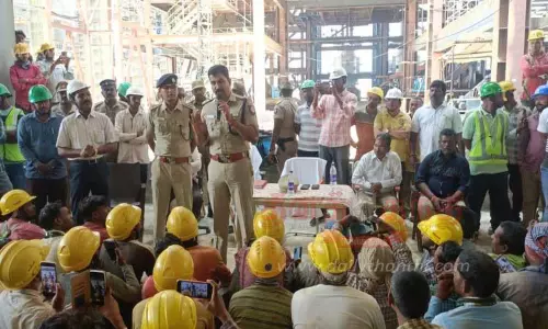 சமூக வலைதளங்களில் பரவிய வதந்தியை பார்த்து யாரும் அச்சப்படத் தேவையில்லை ; போலீஸ் சூப்பிரண்டு பேச்சு