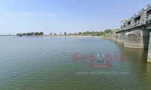 இருக்கன்குடி அணை நீர்மட்டம் 11 அடியாக குறைந்தது