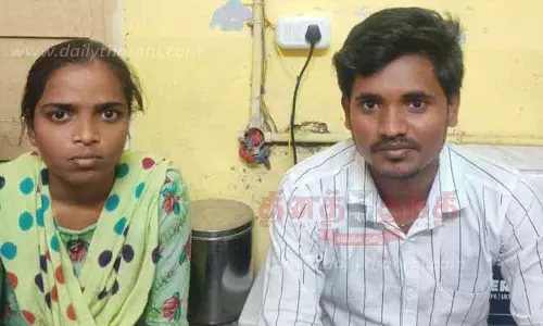 தண்டராம்பட்டு போலீஸ் நிலையத்தில் காதல் ஜோடி தஞ்சம்