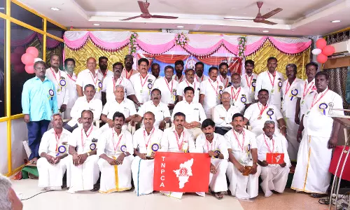 பெயிண்டிங் காண்ட்ராக்டர் அசோசியேசன் புதிய நிர்வாகிகள் பதவி ஏற்பு விழா