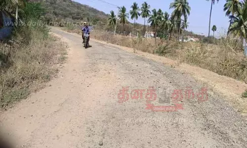 சென்னிமலையில் பங்குனி திருவிழா நடைபெற உள்ளநஞ்சுண்டேசுவரர் கோவில் பாதை குண்டும்-குழியுமாக கிடக்கிறது;சீரமைக்க பக்தர்கள் கோரிக்கை