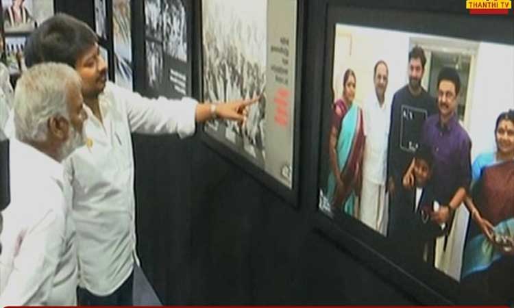 சென்னை : முதல்வர் புகைப்பட கண்காட்சியை பார்வையிட்டார் அமைச்சர் உதயநிதி ஸ்டாலின்