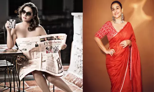 ஆடை இல்லா வித்யாபாலன்...! வைரலாகும் புகைப்படம்...!