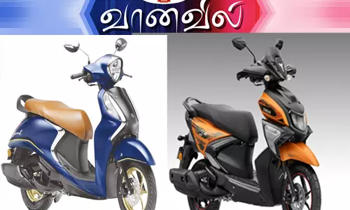 மேம்படுத்தப்பட்ட யமஹா பேசினோ மற்றும் ரே இஸட்.ஆர் மேம்படுத்தப்பட்ட யமஹா பேசினோ மற்றும் ரே இஸட்.ஆர்