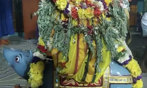 கல்யாண மரகதீஸ்வரர் கோவிலில் திருவீதி உலா