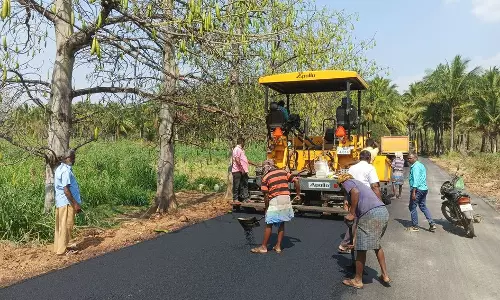ரூ.95 லட்சத்தில் சாலை அமைக்கும் பணி