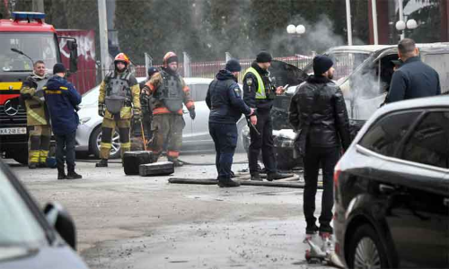 உக்ரைனில் இரவு முழுவதும் தொடர் ஏவுகணை தாக்குதல்கள் நடத்திய ரஷிய ராணுவம்