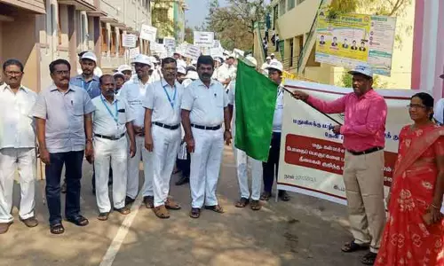 மதுவின் தீமைகள் குறித்து விழிப்புணர்வு ஊர்வலம்