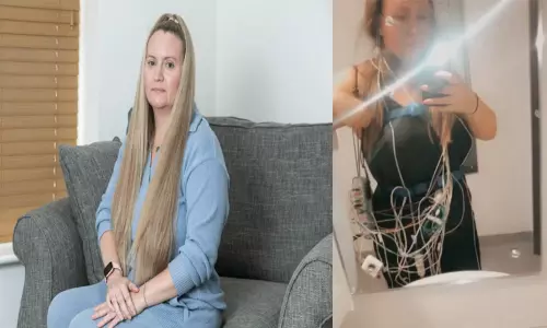 தினமும் 22 மணி நேரம் தூங்கும் பெண்மணி