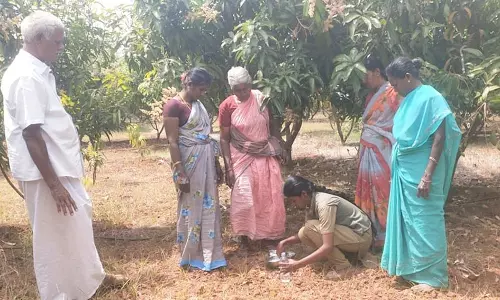 விவசாயிகளுக்கு செயல்விளக்க பயிற்சி