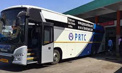 தனியார் வங்கிகளில் கடன் பெற்று பி.ஆர்.டி.சி.க்கு புதிய பஸ்கள்