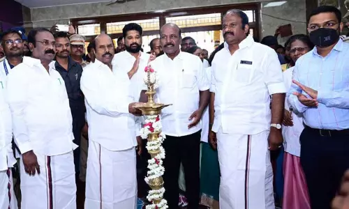 கள்ளக்குறிச்சியில் அரசு மருத்துவக்கல்லூரி மருத்துவமனை அமைச்சர்கள் எவவேலு, சுப்பிரமணியன் ஆகியோர் திறந்து வைத்தனர்