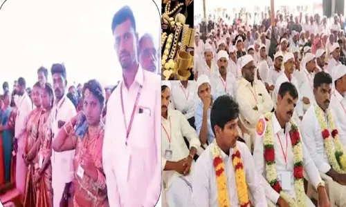 400 ஜோடிகளுக்கு நடந்த பிரமாண்ட திருமணம் 400 ஜோடிகளுக்கு நடந்த பிரமாண்ட திருமணம்