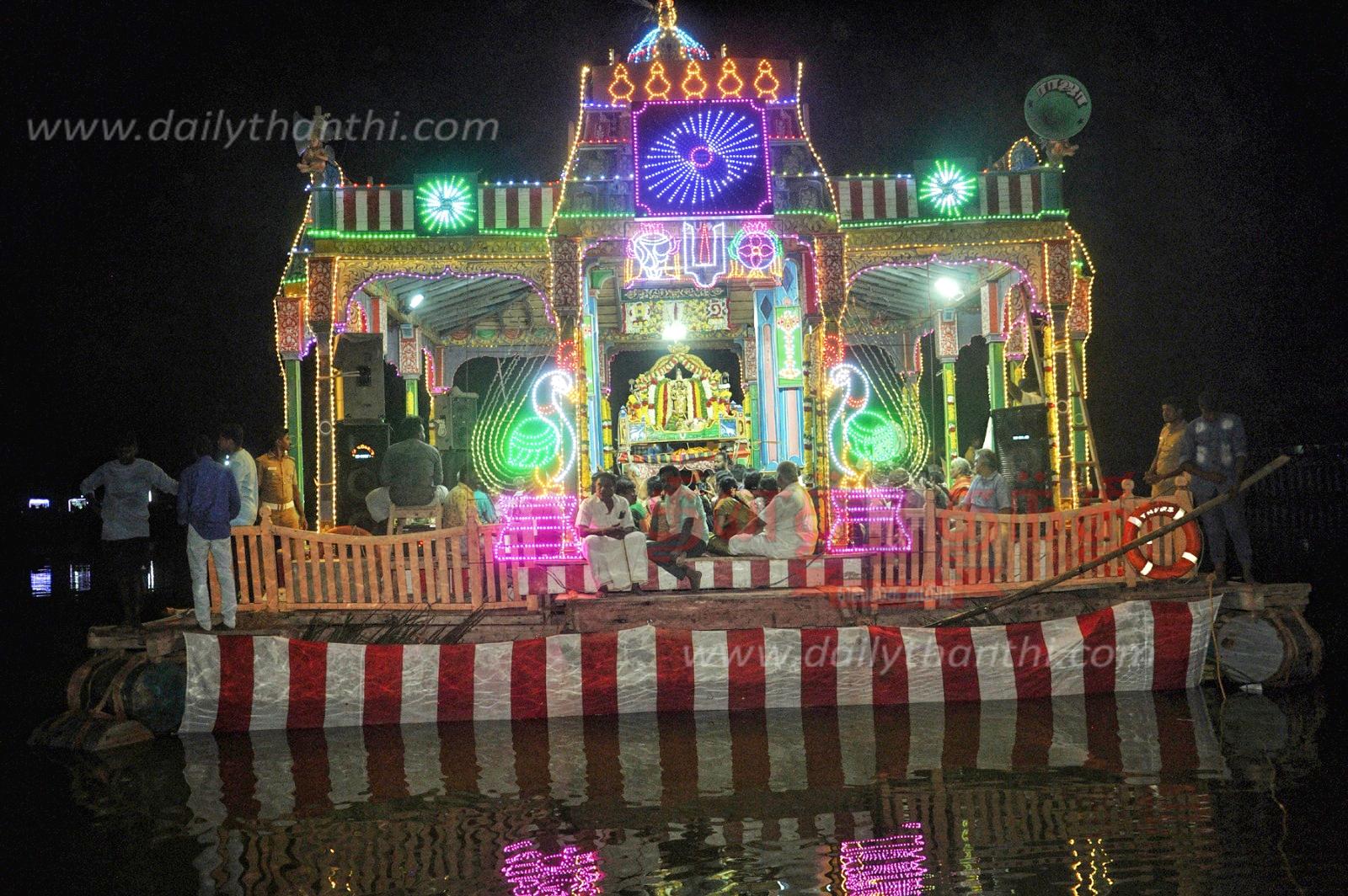 Saurirajaperumal Temple Theppa Utsavam | சவுரிராஜபெருமாள் கோவில் தெப்ப ...