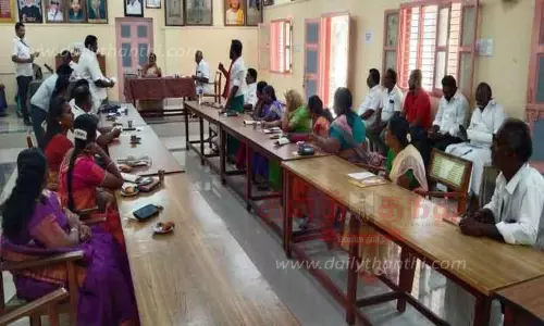 செங்கோட்டை நகராட்சி கூட்டம்