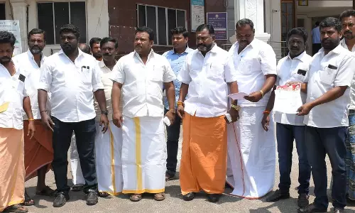 வன விலங்குகளுக்கு பாதிப்பு ஏற்படுத்தும்குவாரி உரிமத்தை ரத்து செய்ய வேண்டும்:அகில இந்திய பார்வர்டு பிளாக் கட்சியினர் மனு