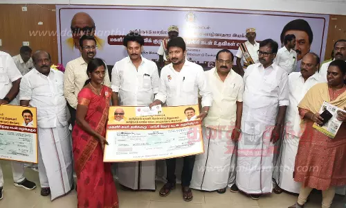 புதுமைப்பெண்கள் திட்டத்தில் 7,210 மாணவிகள் பயனடைந்துள்ளனர்