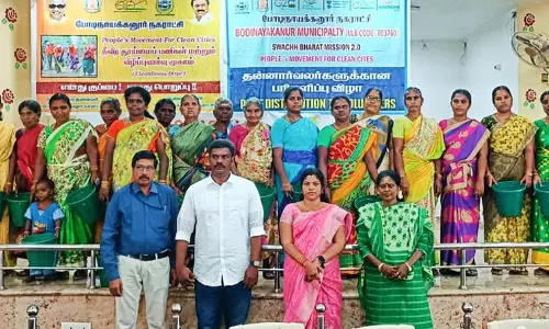 மக்கும், மக்காத குப்பை பிரித்து வழங்கியவர்களுக்கு பரிசு