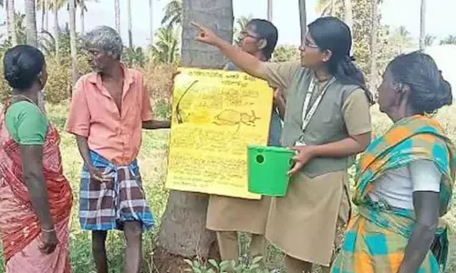 விவசாயிகளுக்கு செயல்விளக்கம்