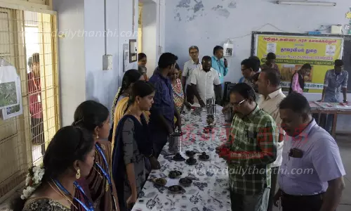 சிறுதானியங்கள் உணவு கண்காட்சி