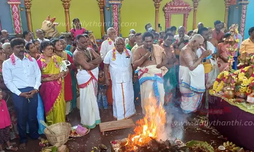 திருவண்ணாமலையில் பச்சையம்மன் கோவில் மண்டலாபிஷேகம்