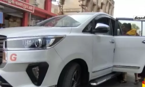 மேயருக்கு கொடுத்த அரசு வாகனத்தில் குடும்பத்தினரோடு ஷாப்பிங் - வெளியான பரபரப்பு காட்சி