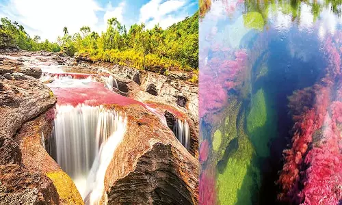 120 கோடி வயதான பாறைகளின் மீது பாயும் நதி..! 120 கோடி வயதான பாறைகளின் மீது பாயும் நதி..!