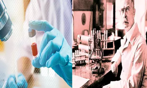 ரத்தத்தை பிரித்து ஆராய்ந்தவர்..! ரத்தத்தை பிரித்து ஆராய்ந்தவர்..!