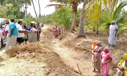 கபிலர்மலை ஒன்றியத்தில் வளர்ச்சி திட்டப்பணிகளை கலெக்டர் ஆய்வு