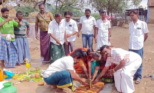 புதிய அலுவலக கட்டிடம் அடிக்கல் நாட்டு விழா