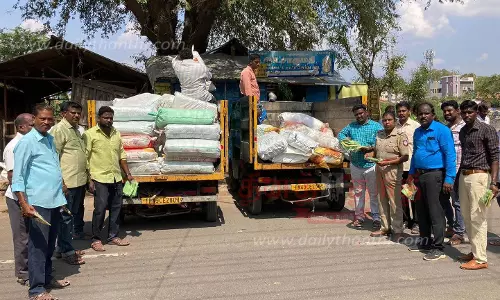 தடை செய்யப்பட்ட 3 டன் பாலித்தீன் பைகள் பறிமுதல் தடை செய்யப்பட்ட 3 டன் பாலித்தீன் பைகள் பறிமுதல்