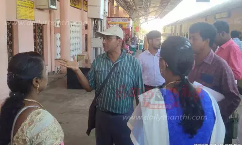 திருச்செந்தூர், கோவில்பட்டி ரெயில் நிலையங்களில் ரெயில்வே உயர் அதிகாரிகள் குழு ஆய்வு
