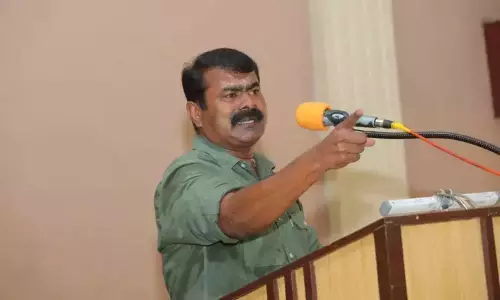 தமிழ்நாடு அரசு ஆவின் பால் உற்பத்தியாளர்களுக்குக் கொள்முதல் விலையை உயர்த்தி வழங்க வேண்டும் - சீமான் தமிழ்நாடு அரசு ஆவின் பால் உற்பத்தியாளர்களுக்குக் கொள்முதல் விலையை உயர்த்தி வழங்க வேண்டும் - சீமான்