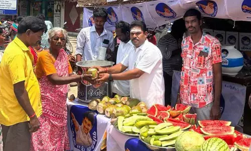 தண்ணீர் பந்தல் திறப்பு