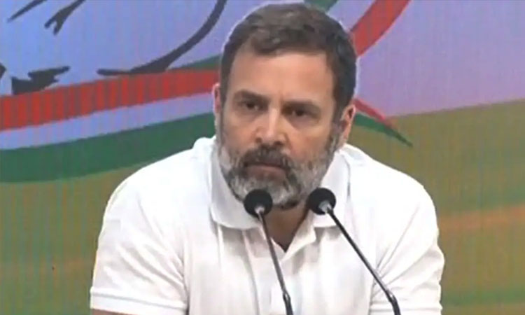 இந்திய ஜனநாயகம் பற்றி கேள்வி எழுப்பியதற்காக தேச விரோதி என முத்திரை குத்த முடியாது:  ராகுல் காந்தி