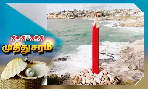 ஆஸ்திரேலியா போண்டி கடற்கரை - பென்சில் சிற்பம்