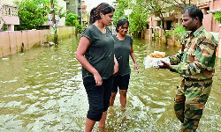 வெள்ள தடுப்பு பணி