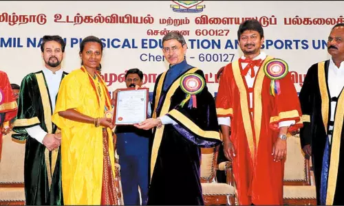 சமூகத்துக்கு பயன் அளிக்கும் ஆராய்ச்சிகளை விளையாட்டு துறையில் மேற்கொள்ள வேண்டும் மத்திய மந்திரி பேச்சு சமூகத்துக்கு பயன் அளிக்கும் ஆராய்ச்சிகளை விளையாட்டு துறையில் மேற்கொள்ள வேண்டும் மத்திய மந்திரி பேச்சு