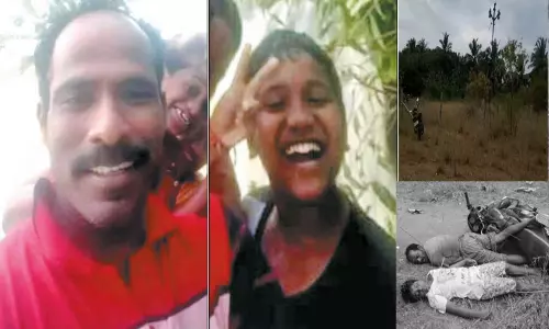 மாமல்லபுரம் அருகே அறுந்து தொங்கிய மின் கம்பி உரசியதில் தந்தை, மகன் சாவு