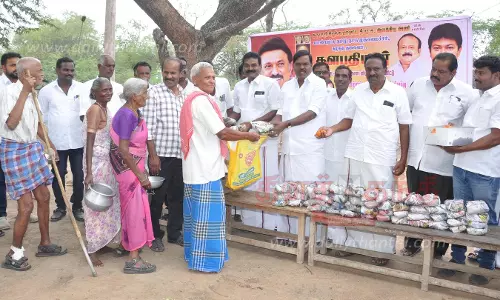 மறுவாழ்வு இல்லத்துக்கு நல உதவி