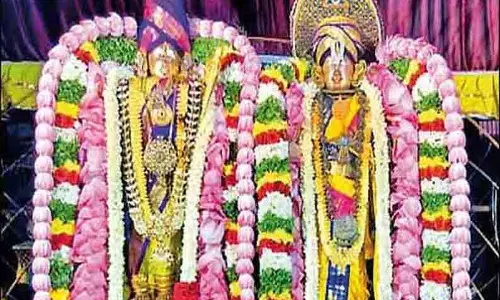 ஆண்டாள் கோவிலில் திருக்கல்யாண விழா ஆண்டாள் கோவிலில் திருக்கல்யாண விழா