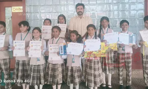 இசக்கி வித்யாஷ்ரம் பள்ளி மாணவர்கள் சாதனை