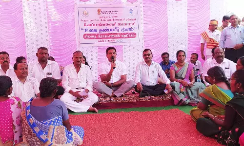 தண்ணீரை சிக்கனமாக பயன்படுத்த வேண்டும்